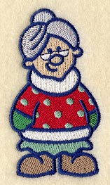 Polka Dot Mrs. Claus