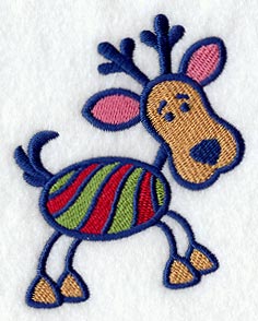 Striped Reindeer