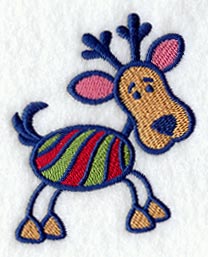 Striped Reindeer