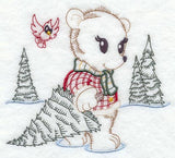 Bear Finds a Christmas Tree (Vintage)