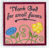 Thank God for Small Favors