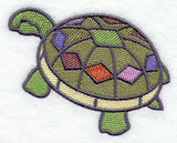 Stained Glass Turtle