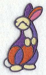 Stained Glass Rabbit