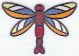 Stained Glass Dragonfly