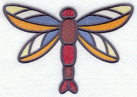 Stained Glass Dragonfly