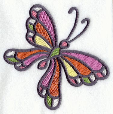 Stained Glass Butterfly