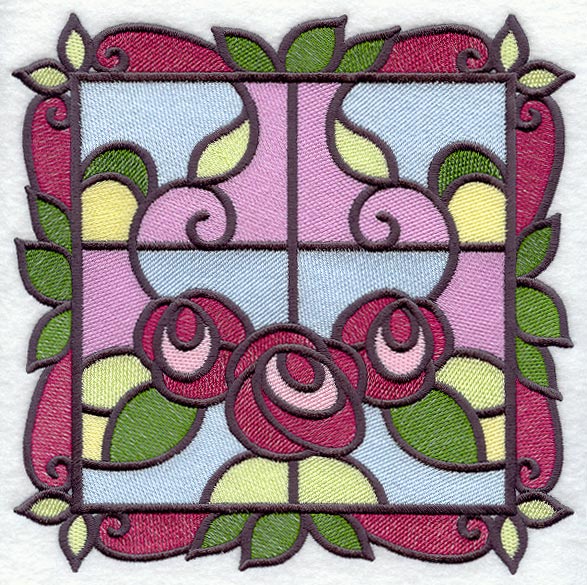 Arts and Crafts Roses Square