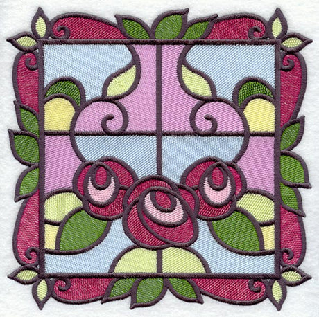 Arts and Crafts Roses Square