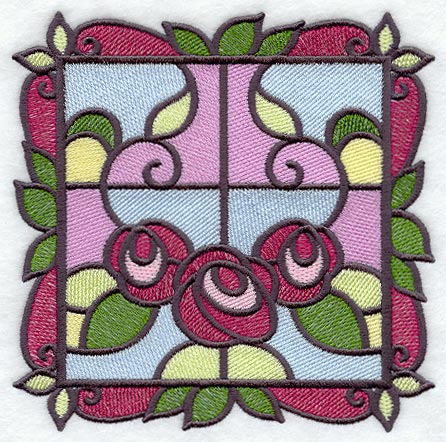 Arts and Crafts Roses Square