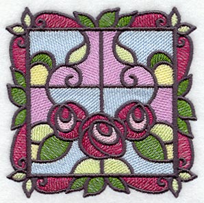 Arts and Crafts Roses Square