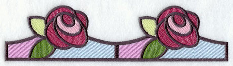 Arts and Crafts Roses Border