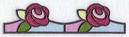 Arts and Crafts Roses Border
