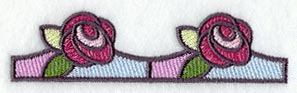 Arts and Crafts Roses Border