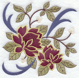 Arts and Crafts Flowers Square