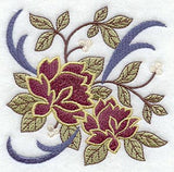 Arts and Crafts Flowers Square