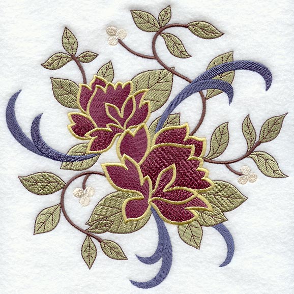 Arts and Crafts Flowers Circle