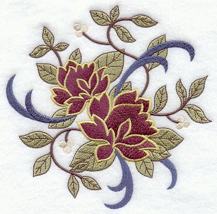 Arts and Crafts Flowers Circle