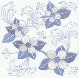 Out-of-the-Blue Flower Square