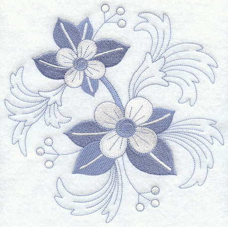 Out-of-the-Blue Flower Circle