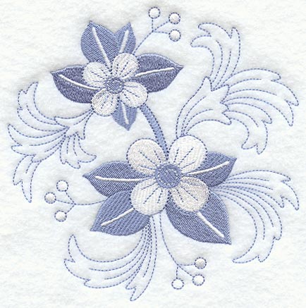 Out-of-the-Blue Flower Circle