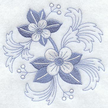 Out-of-the-Blue Flower Circle