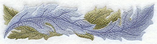 Graceful Leaves Border