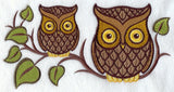 Retro Owl & Owlet