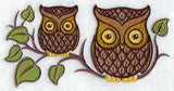Retro Owl & Owlet