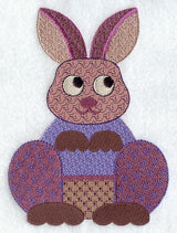 Retro Patchwork Bunny