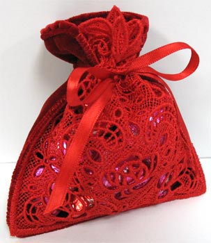 Roses Goodie Bag (Lace)