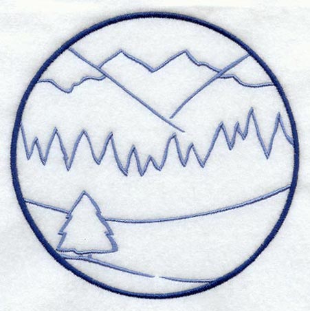 Winter Mountain Circle