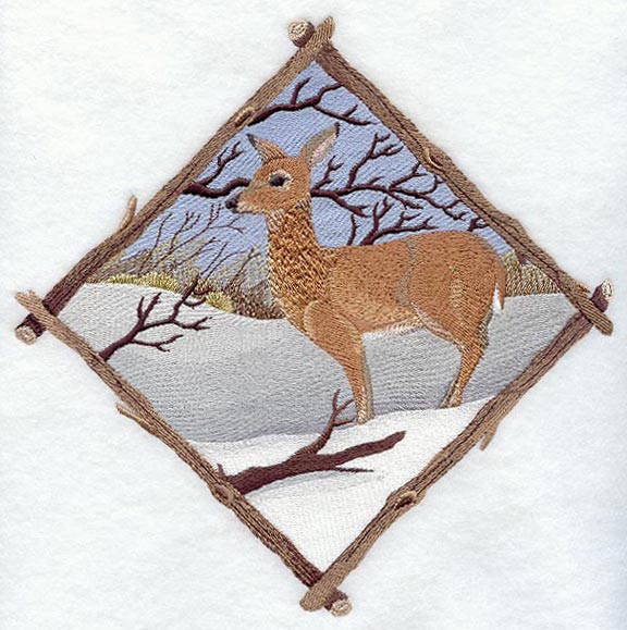 Winter Deer Diamond