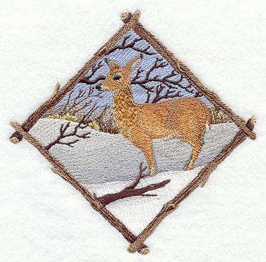 Winter Deer Diamond