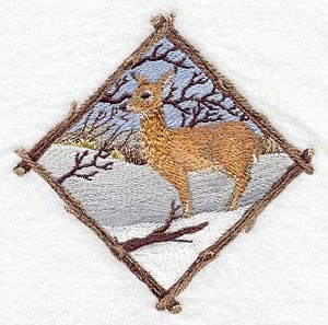 Winter Deer Diamond