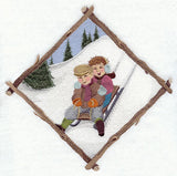 Winter Sledding Diamond
