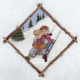 Winter Sledding Diamond