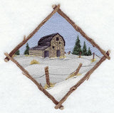 Winter Barn Diamond