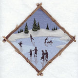 Winter Ice Skating Diamond