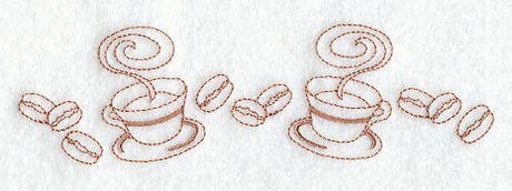 Cups and Beans Border