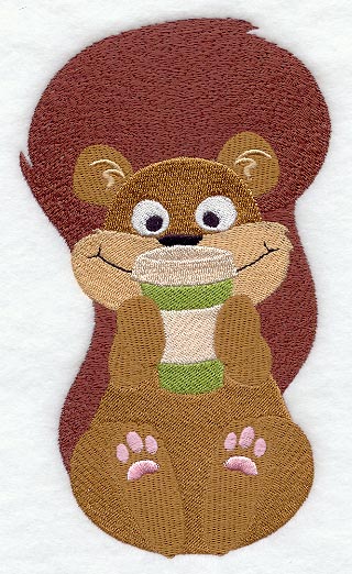 Mesmerized by Mocha Squirrel