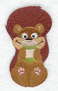 Mesmerized by Mocha Squirrel