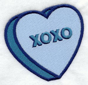 XOXO (Hugs and Kisses) Heart