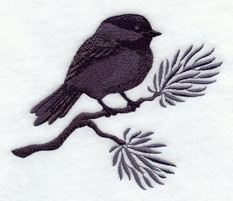 Chickadee Silhouette