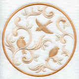 Birds and Swirls Circle