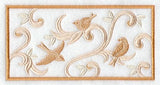 Birds and Swirls Rectangle