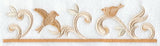 Birds and Swirls Border