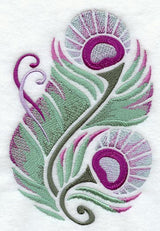 Peacock Feather Oval