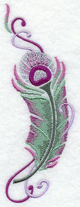 Peacock Feather Spray (Mirror)