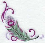Peacock Feather Corner