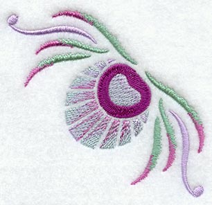 Peacock Feather Corner